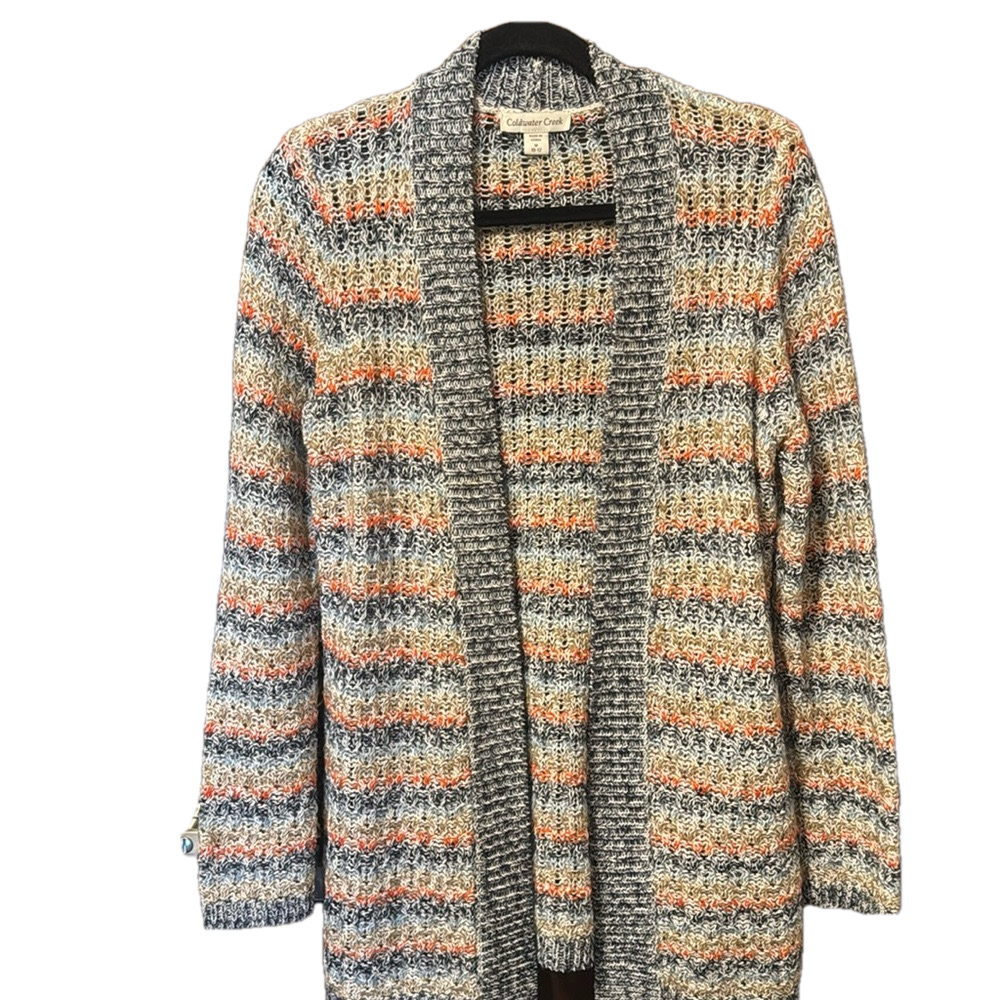 Coldwater Creek  Open Front Cardigan Sweater